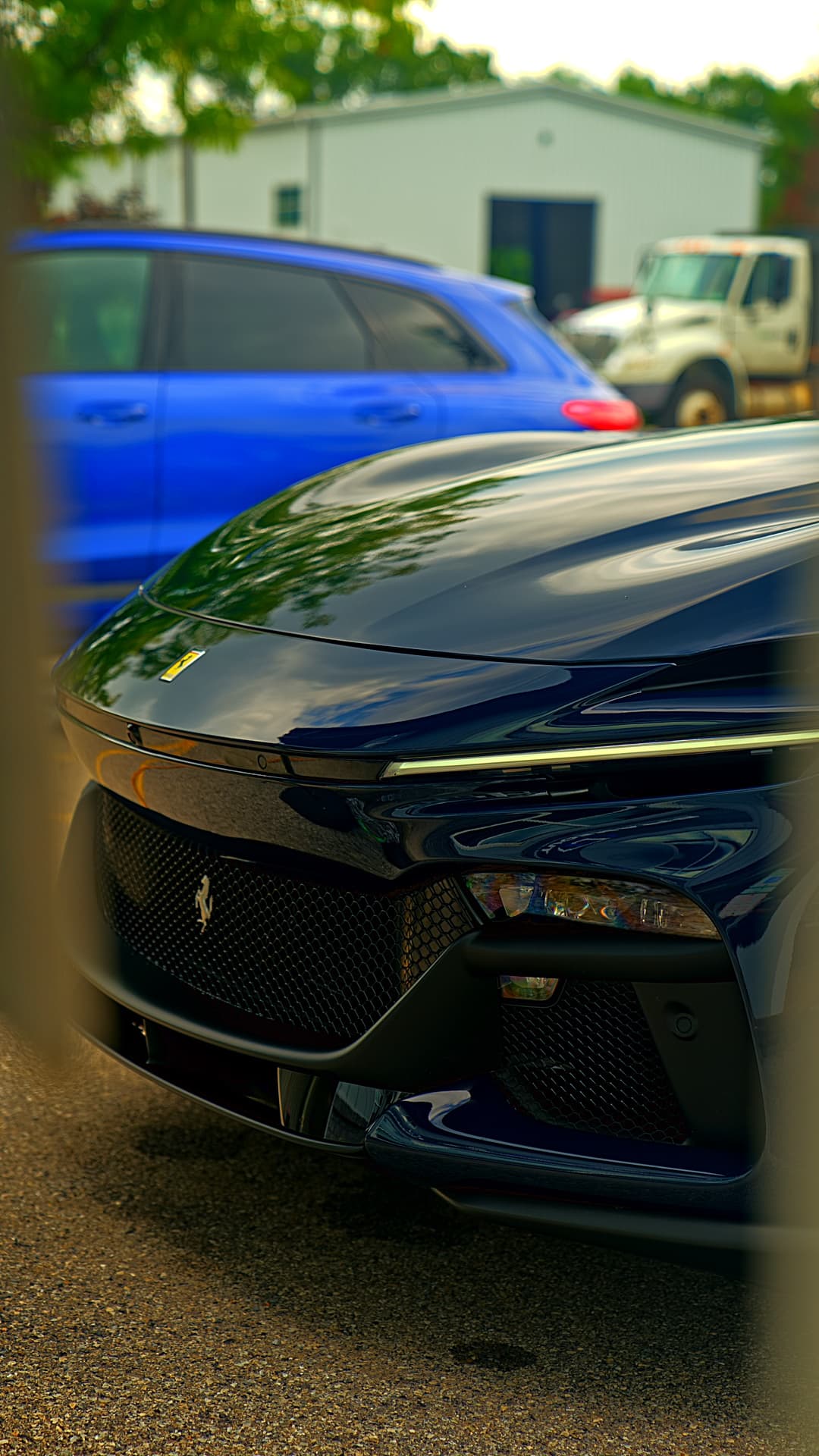 Ferrari front end after detailing by Brakeout Auto